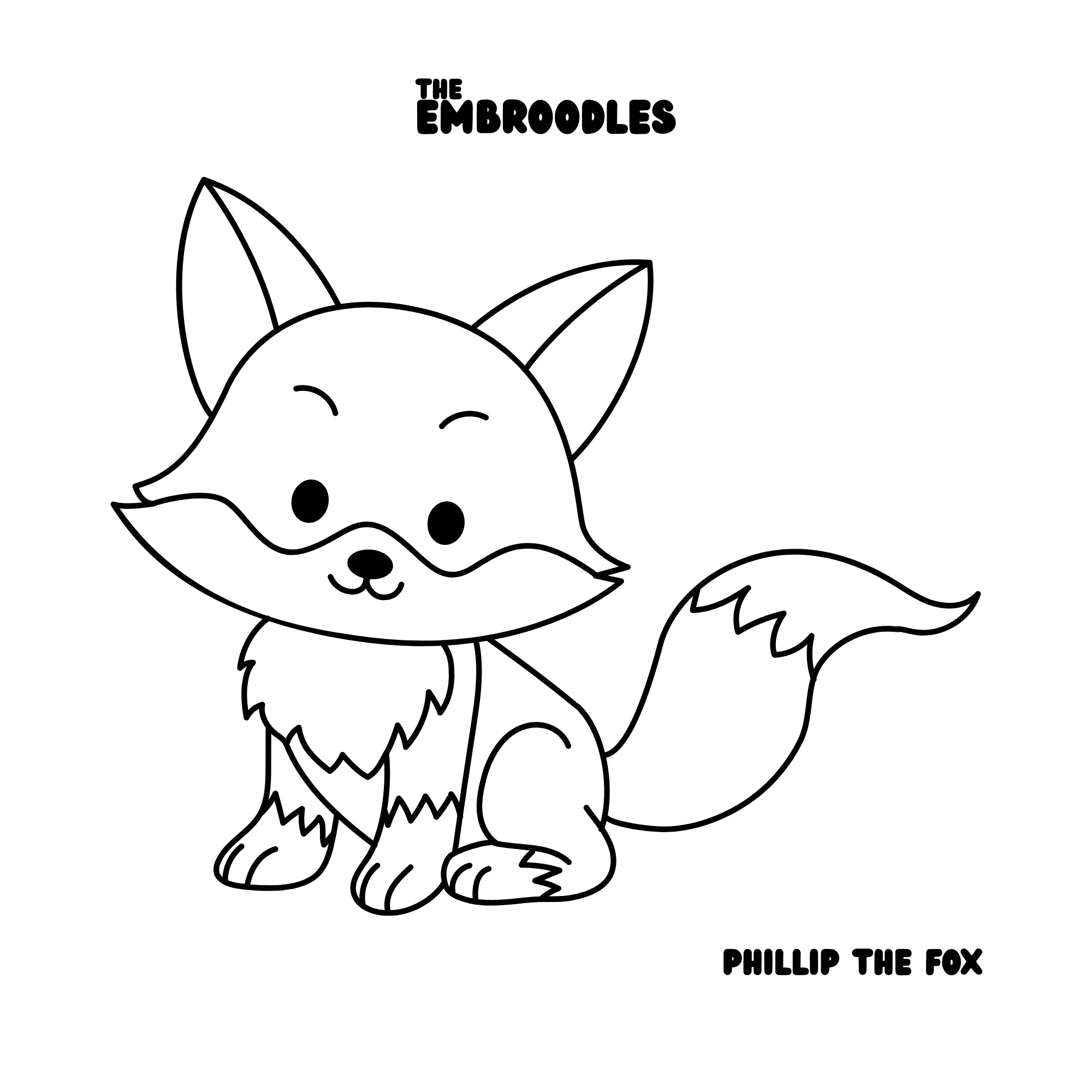 Phillip The Fox Cross-Stitch Kit