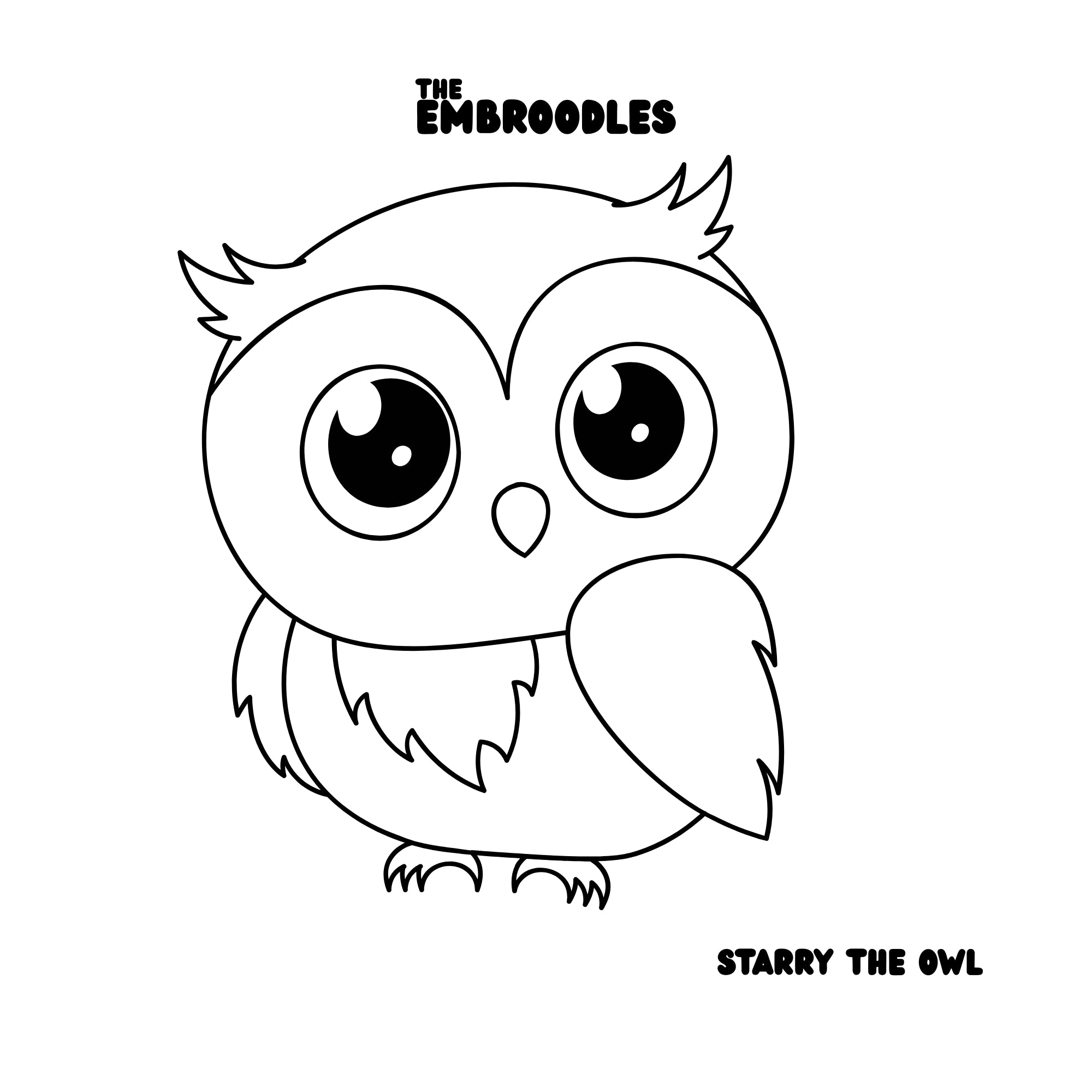 Starry the Owl Cross-Stitch Kit