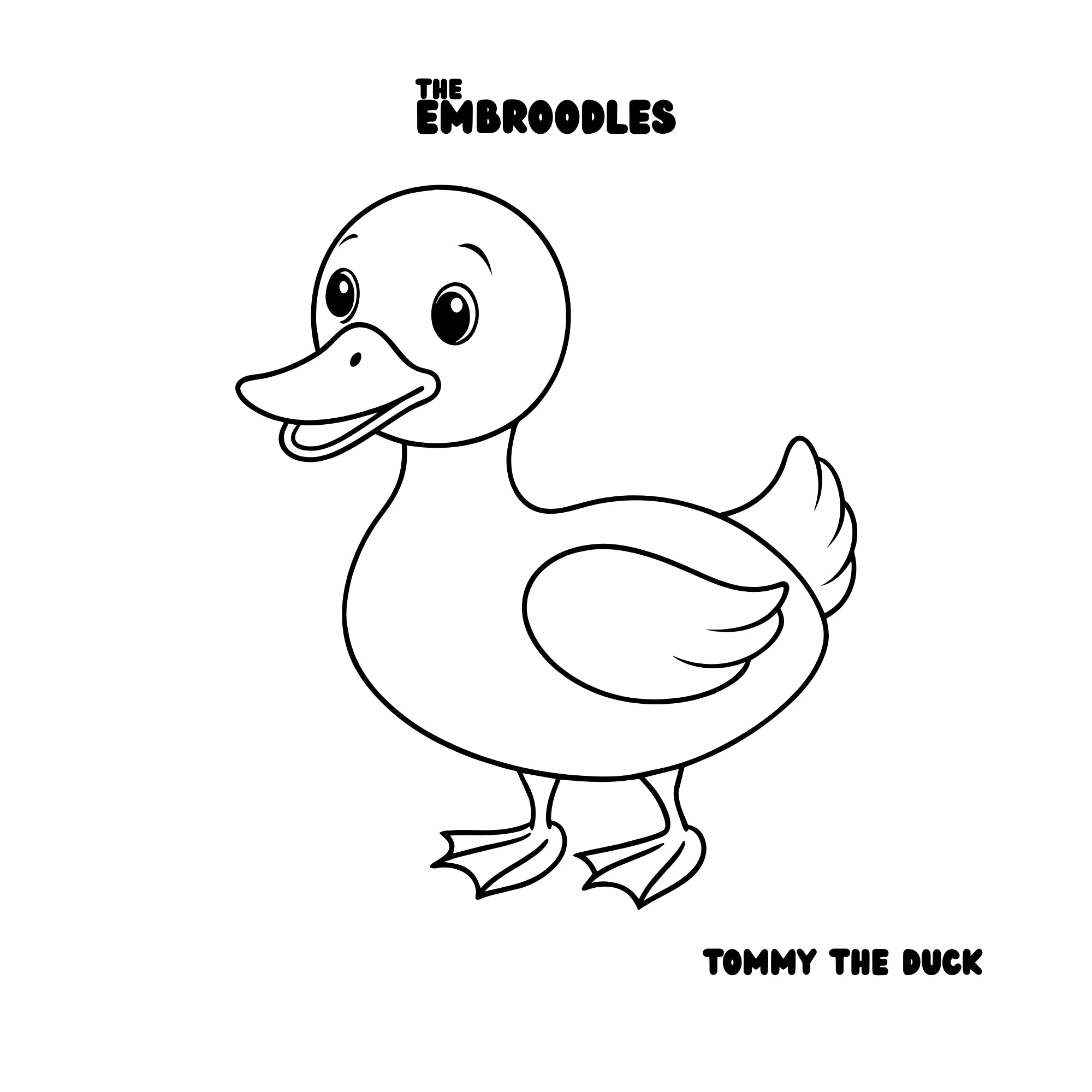 Tomy the Duck Cross-Stitch Kit