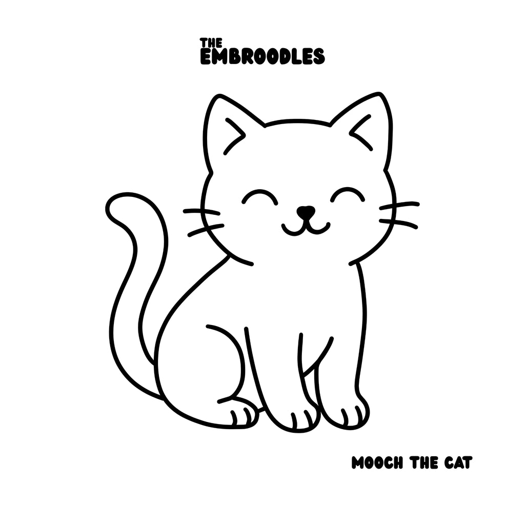 Mooch The Cat Cross-Stitch Kit