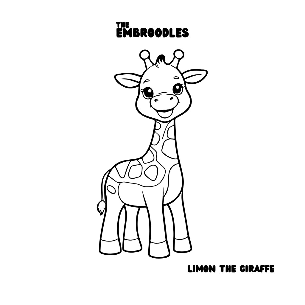 Limon the Giraffe Cross-Stitch Kit