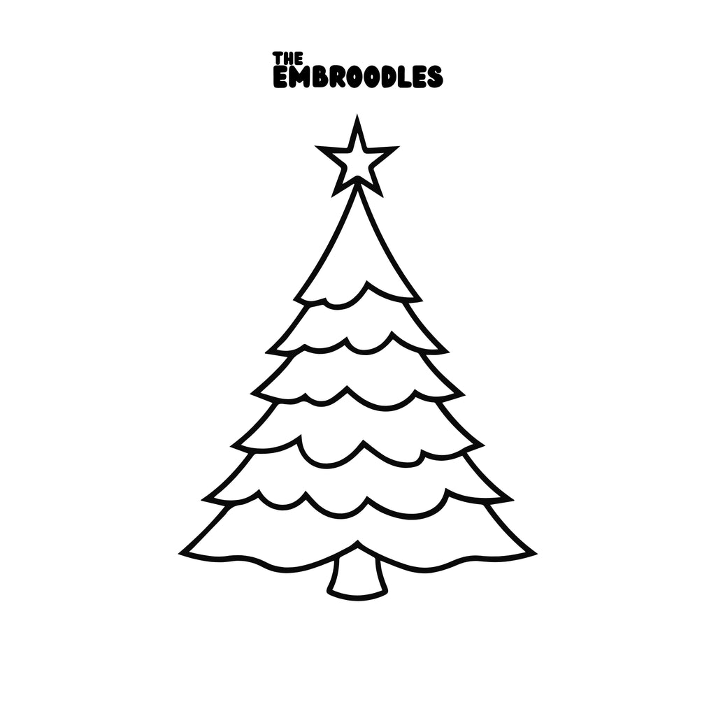 2025 Christmas Tree Cross-Stitch Kit