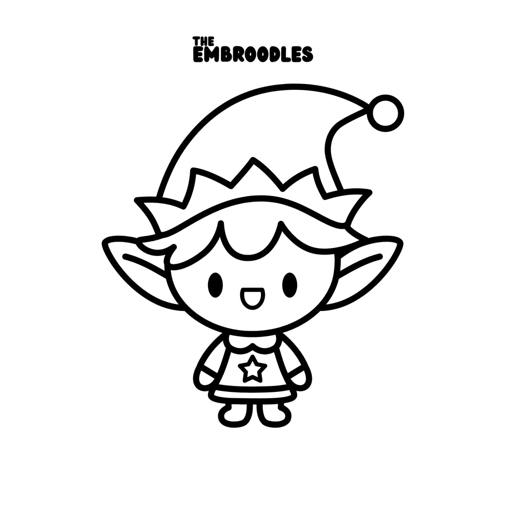 Cocoa The Elf Cross-Stitch Kit
