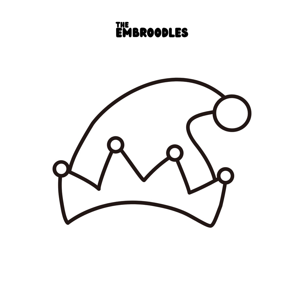 Santa's Hat Cross-Stitch Kit