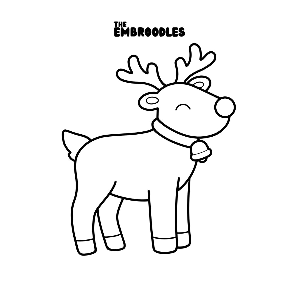 Dasher the Reindeer Cross-Stitch Kit