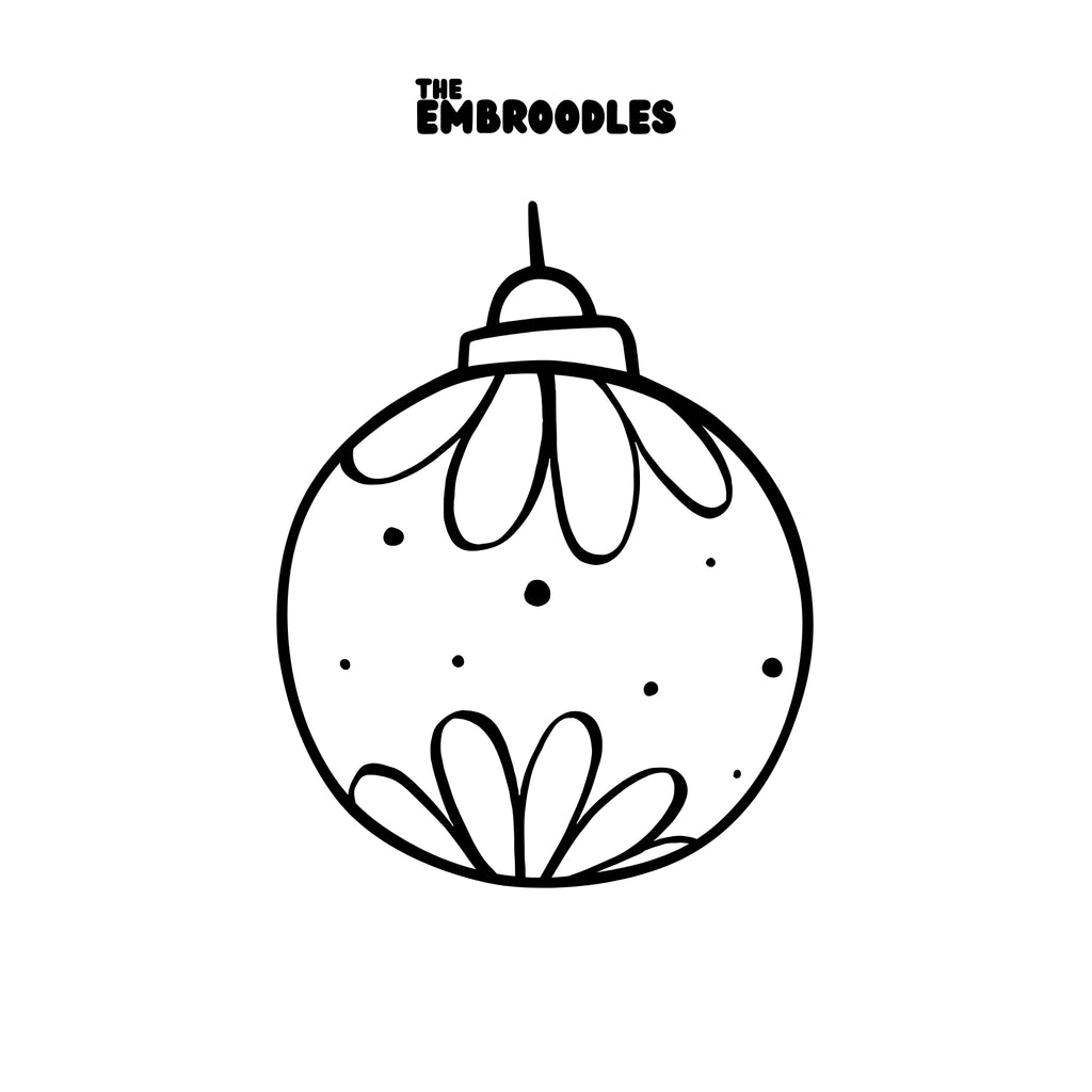 Christmas Ornament Cross-Stitch Kit