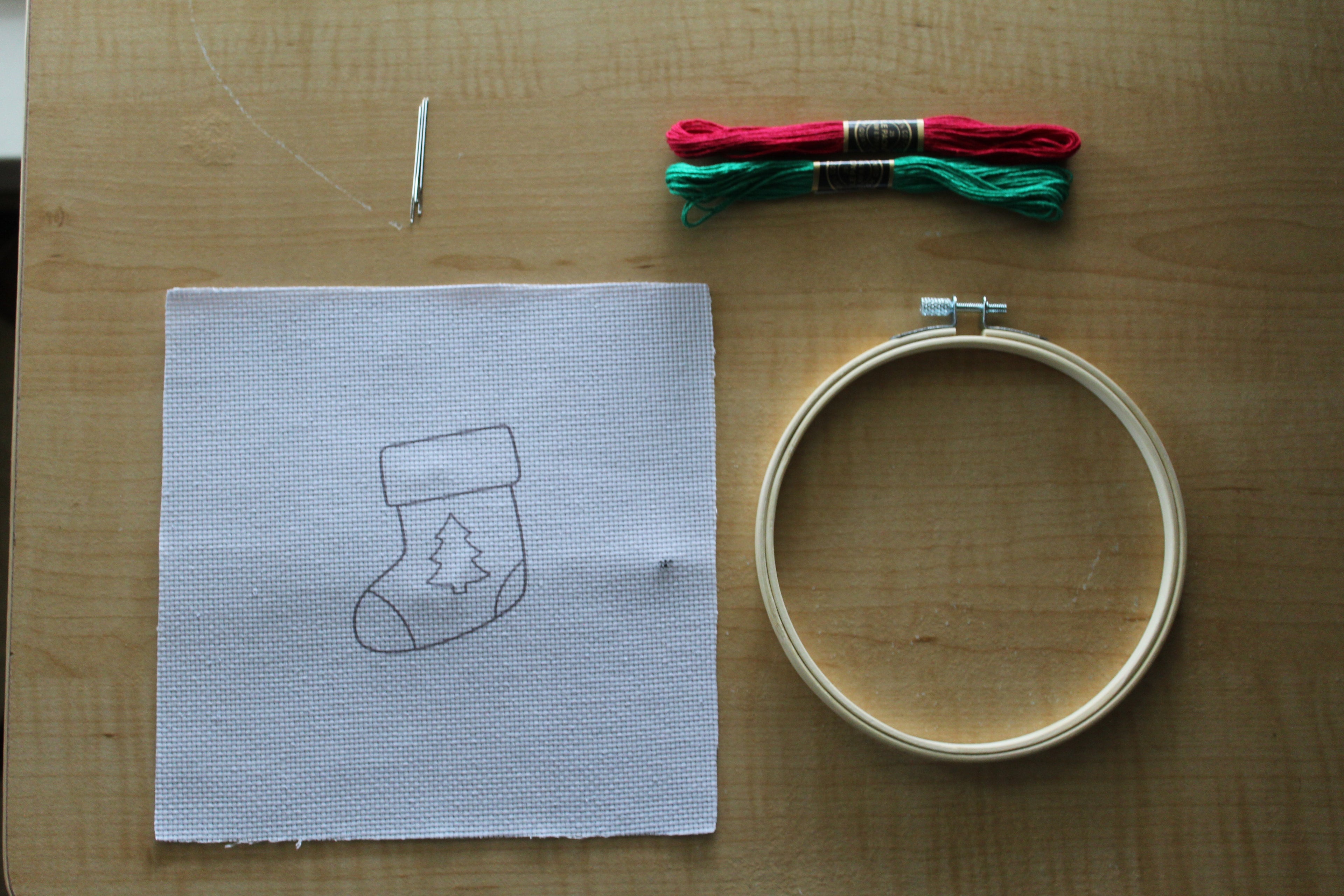 Fun Stockings Cross-Stitch Kit