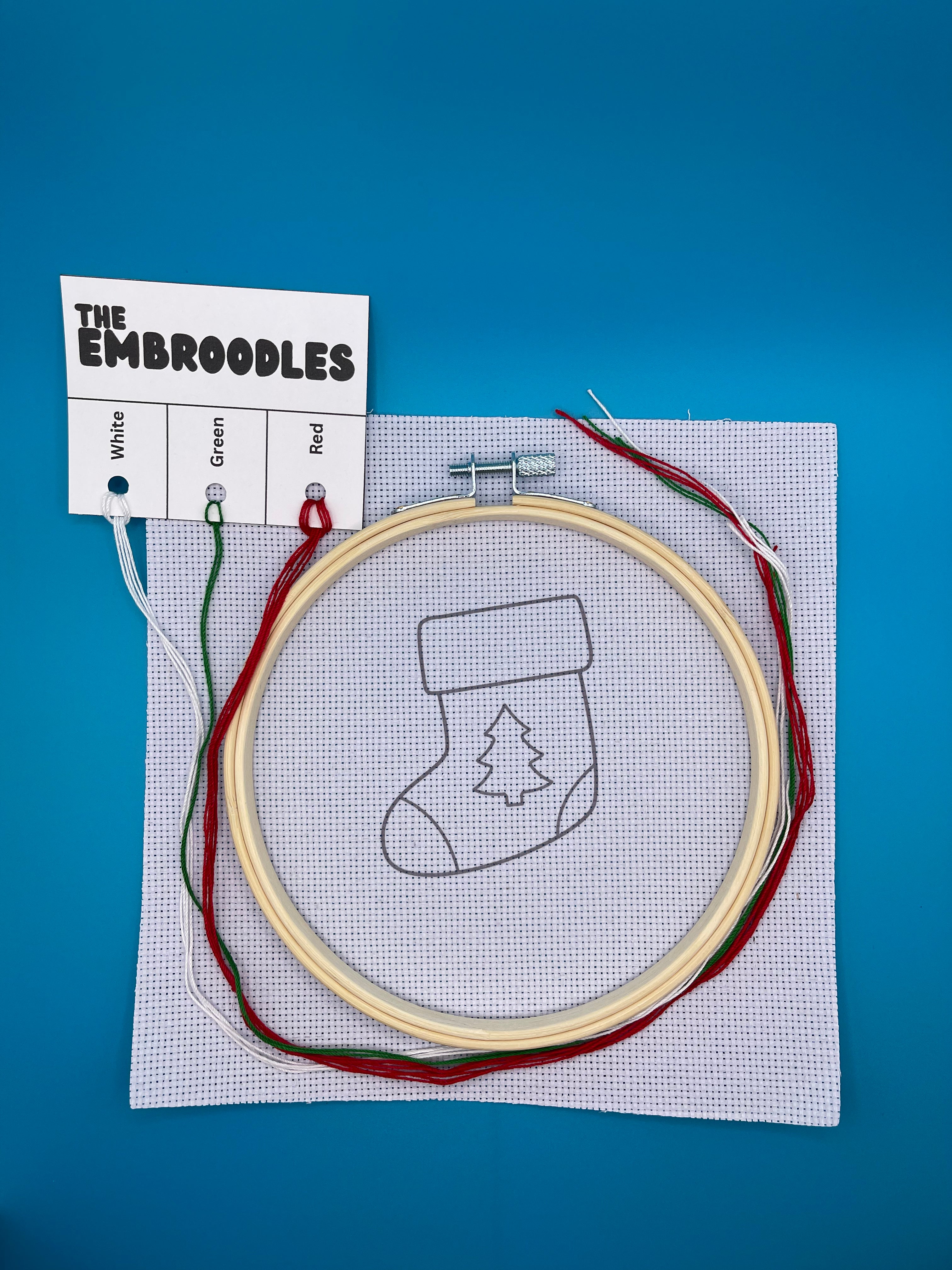 Fun Stockings Cross-Stitch Kit